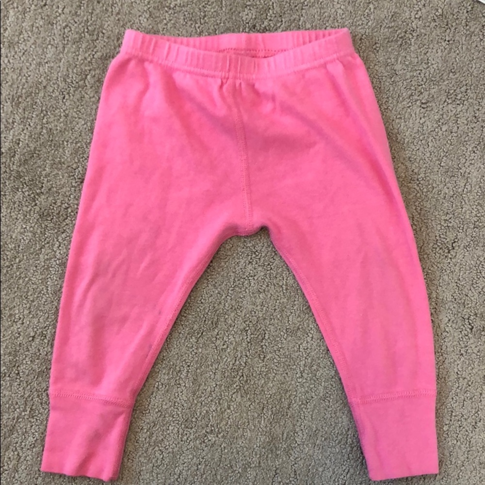 Hanna Andersson Organic Pink Leggings